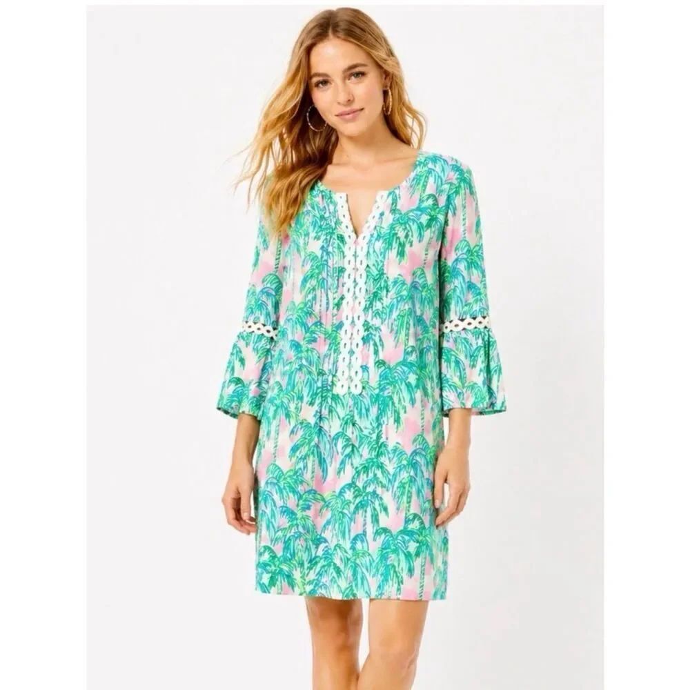 Lilly Pulitzer Hollie Tunic Dress - Pink Blossom Suite Views